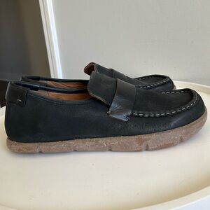 NIB KALSO MEN’S 12 Earth Negative Heal DABB BLACK Nubuck Leather Loafer PORTUGAL